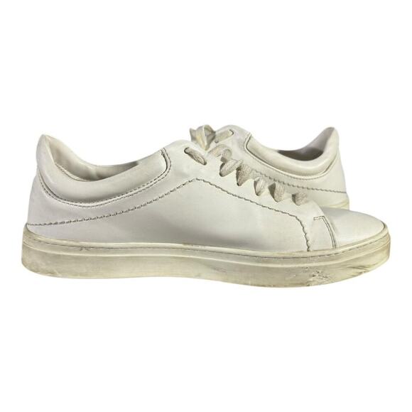 Yatay Womens Vegan Leather Shoes Sneakers Size 38 8 Black Hemp Laces Recycled - Picture 7 of 8